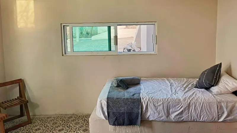 ECO Room kitchenete area / Habitación ECO con cocineta, CasaInspira Mazunte Oaxaca