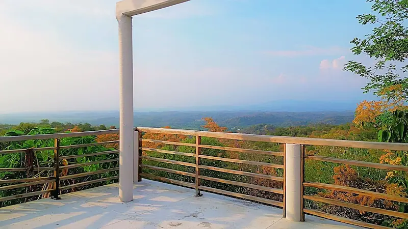 CIELO Duplex Loft views from the private terrace / Loft Dúplex CIELO vistas desde terraza privada, CasaInspira Mazunte Mexico