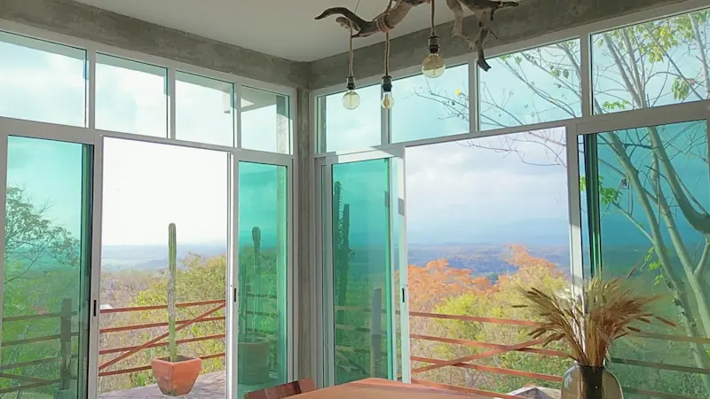 master suite sol bed room with king size bed / habitación con caa king size de master suite sol, casainspira mazunte mexico