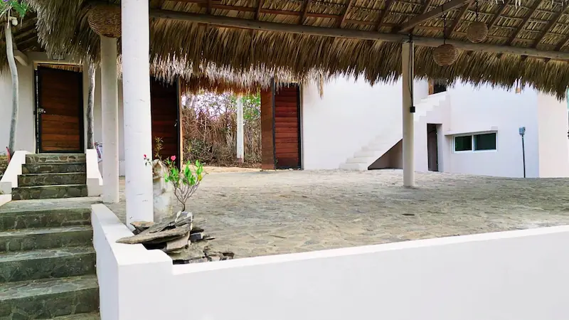 CasaInspira Mazunte vista a la playa desde habitacion prinicpal