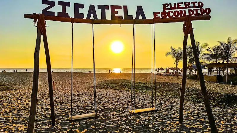 CasaInspira Mazunte vista a la playa desde habitacion prinicpal